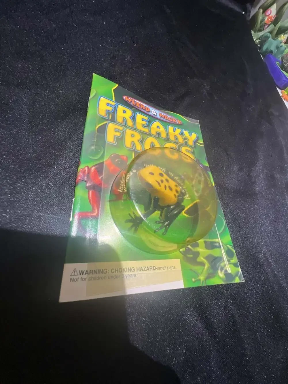 Weird & Wacky Freaky Frogs Educational Book and Frog Figurine Set